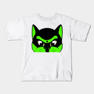 Pop-Up-Pup - Green Kids T-Shirt